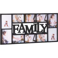 Relaxdays Bilderrahmen Familie