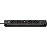 Brennenstuhl 1150660415, 3 m, Drinnen, Typ F, Type F (CEE 7/4), Abgewinkelt, IP20