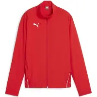 Puma teamGOAL Sideline Jacket Women, Größe:XL, Farben Serie :Red-White