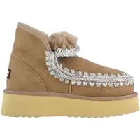 Mou Stiefeletten Mini Eskimo Platform Boot Dark Stone für Damen
