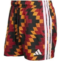 Adidas - Football Inspired Graphic AOP 5'' Shorts - Badehose Gr S rot
