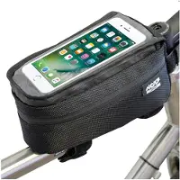 NC-17 Connect Smartphone Tasche XL für Oberrohr Klettverschluss Schwarz (VG. 114080)
