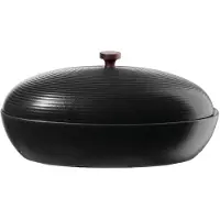 ASA Brottopf, black KITCHENA 18 x 32 cm, H. 16,5 cm