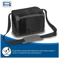 Pedea Kameratasche Gr. XL FASHION Foto Tasche mit Regenschutz und Zubehörfächer, hellgrau