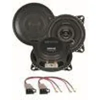 Crunch DSX42 10 cm 2 Wege Koaxial Lautsprecher Einbauset für Golf 3 Polo 6N Vento