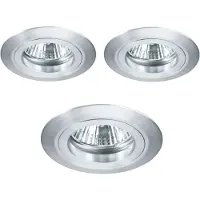 Paulmann 925.23, Einbaustrahler, GU5.3, 1 Glühbirne(n), Halogen, Aluminium