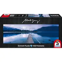 Schmidt 1000 Teile Spiele Puzzle Panorama Mark Gray Lake Wakatipu 59291