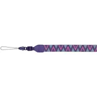 Fujifilm Instax Tragegurt purple / triangles