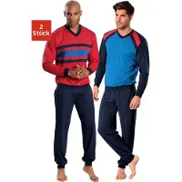 Le jogger Pyjama Packung, 4 tlg. in langer Form