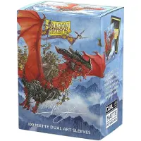 Arcane Tinmen 100 Dragon Shield Standard Dual Art Sleeves - The Raid