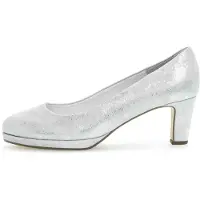 Gabor Fashion Pumps in Übergrößen Weiß 41.260.61 große Damenschuhe