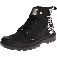 Palladium 76688 Pampa Hi Future - Damen Schuhe Stiefel - 466-BLACK/BLACK, Größe:37 EU