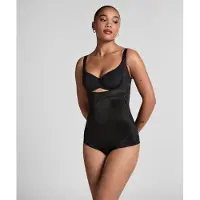 Hunkemoller Formender Scuba Body Schwarz