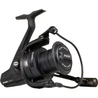 Penn Rival Longcast Black, 6000, Beidhändig, Weitwurf Angelrolle, Frontbremse, 1524482