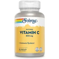 Solaray Non-Acidic Vitamin C (säurefrei) 90 St Kapseln