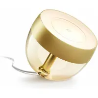 Philips Hue White and Color ambiance Iris Tischleuchte gold Special Edition, Intelligente Tischleuchte, Bluetooth/Zigbee, Gold, LED, Metall, Synthetik, Nicht austauschbare(s) Leuchtmittel