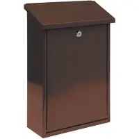 VOREL Letter box 400x250x100mm brown (78572)