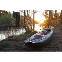 Gumotex Palava 2+1 Personen Schlauchkanadier aufblasbar Kanu Schlauchboot, Farbe:Rot