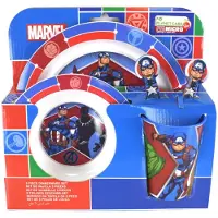 Stor Jídelní sada Avengers Army 5ks