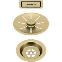 BLANCO 203476, Ablaufgarnitur, Gold, InFino