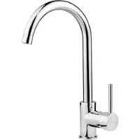 Lomadox Spülenarmatur Deante-36 mit Wasserfilter-Anschluß Chrom