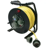 Dönges Leitungsroller THW 230 V/400 V, 16 A, L3/L2 (THW Energieverteiler)