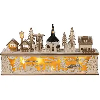 HGD Winterdorf-LED mit Sockel 45 x 10 x25 cm