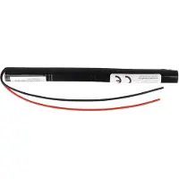 AccuCell Notleuchtenakku NiMH 4,8V 1100mAh L1x4 Mignon AA mit 200mm Kabel einseitig ersetzt Saft