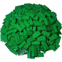 LEGO DUPLO 2x4 Steine Bausteine Grundbausteine Grün - 3011 NEU! Menge 40x