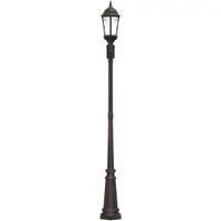 vidaXL Garten-Licht 68 x 20 x 235 cm Aluminium und Glas
