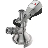 Micro Matic KEG Zapfkopf - Typ W Flach - Flachzapfkopf Wein W-System -