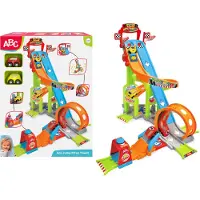 Simba Autorennbahn ABC "Jays Jump N Fun Tower", bunt, Autorennbahnen, KinderB:66cm H:72cm T:64cm, Kunststoff, Autorennbahn, B:66cm H:72cm T:64cm