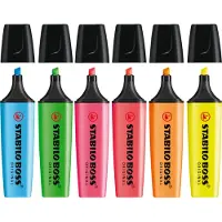 Stabilo BOSS Original, 6 Stück(e), Multi, Mehrfarbig, 2 mm, 176 mm, 18 mm