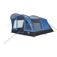 Vango Unisex – Erwachsene Hudson 600, Campingzelt, Camping, Familien Zelt, Sky Blue, 6 Personen