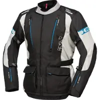 IXS IXSLorin-STSchwarzGrauBlauMotorradTextiljacke Größe 2XL