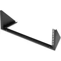 Digitus 4HE Wandmontagerahmen, vertikal 194 x 504 x 151 mm, schwarz