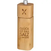Räder Salzmühle "Glück ist das Salz in der Suppe"