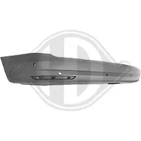 Diederichs 2297757 Stoßstange hinten für VW CADDY IV Großraumlimousine (SAB, SAJ) 2015-2020