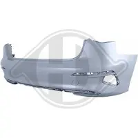 Diederichs Stoßfänger 1034055 hinten für Audi