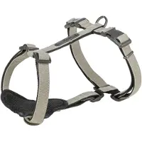 Trixie CityStyle H-Geschirr - hellgrau - 42–60 cm/15 mm