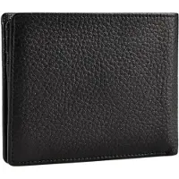 Esquire Leder Geldbörse Texas RFID Wallet Black schwarz