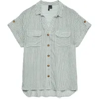 Vero Moda "VMBUMPY S/S SHIRT WVN GA NOOS" Viskose, regular fit