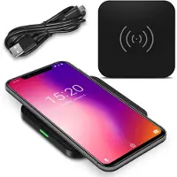 NAUC QI Wireless Schnell Ladegerät Umidigi One Pro Kabellos Charger Induktives Laden