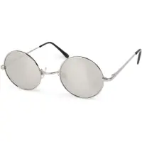 StyleBREAKER Sonnenbrille "Retro Sonnenbrille Klein Rund mit Federscharnier" 1 Stk.