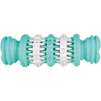 Trixie Denta Fun Knochen, Hund, Knochen, Türkis, Weiß, Gummi, Kauend, 110 mm