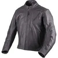 GMS Panther Motorrad Lederjacke, schwarz, L