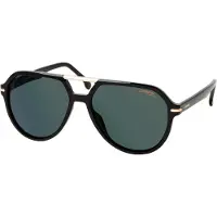 Carrera 315/S Herren-Sonnenbrille Vollrand Pilot Kunststoff-Gestell, schwarz