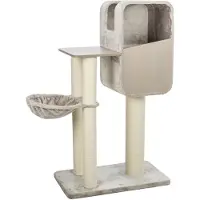Trixie Kratzbaum Marina - grau - 132 cm