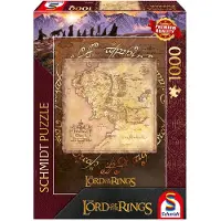 Schmidt Spiele Lord of the Rings - Middle Earth, Puzzle, (1000 Teile)