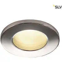 SLV Dolix Out Einbaustrahler 230V IP65 Rund Chrom 1001166